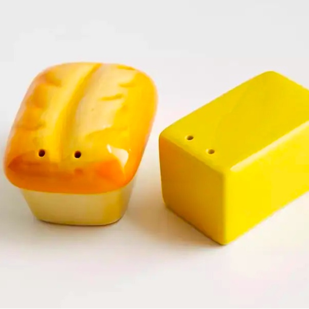 Bread And Butter Salt And Pepper Shaker Set